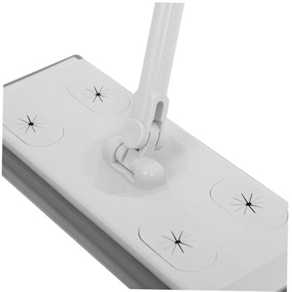ABOOFAN Adjustable Commercial Flat Mop Industrial Mop Aluminum Pole Commercial Dust for Indoor Cleaning