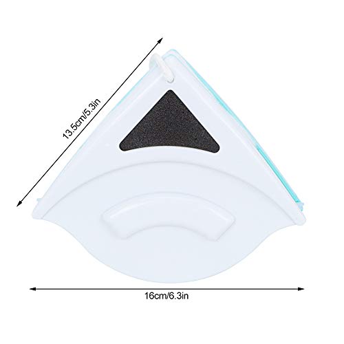 Magnetic Window Cleaner Brush Wiper Glass Wiper Cleaner Glass washing Tool Useful Glass outside Wiper Brus for High Rise and Car Glazed window Thickness , Double Side Magnetic Brush Cleaner , Dou