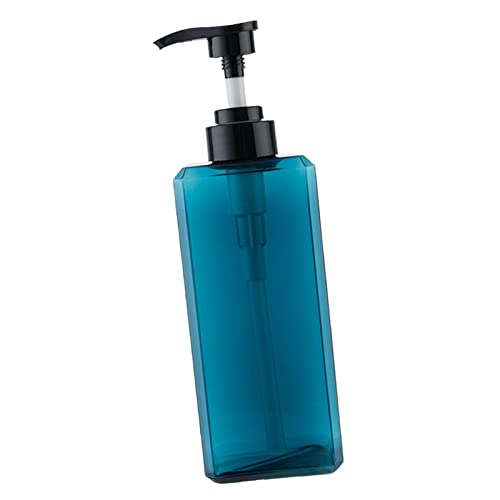 Laundry Dispenser Container Bottle Liquid Laundry Soap Bottle, 650ml Blue - color: 650ml Blue