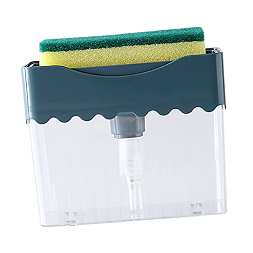 Cabilock 1pc Creative Liquid Dispenser Box with Sponge Wipes Press Automatic Soap Dispenser for Kitchen and Home Use Material Easy to Color