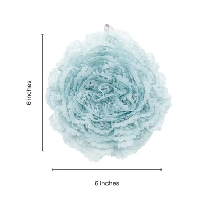 Reusable sponge, washable scrubber, non-scratching, odorless dish scrubbie - Peony collection 1ct (Grey) - color: Gray