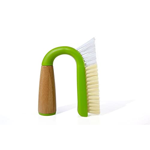 Full Circle Grunge Buster Grout & Tile Scrub Brush, Green - color: Green, size: Pack of 1, style: Grout & Tile Brush