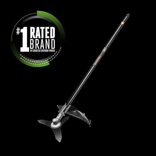EGO Power+ BCA1220 12” Brush Cutter Attachment 56-Volt Lithium-ion Multi Head System, Black - size: Carbon Fiber Brush Cutter Attachment, style: Attachment