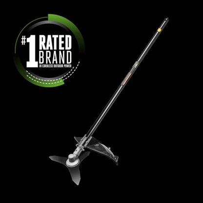 EGO Power+ BCA1220 12” Brush Cutter Attachment 56-Volt Lithium-ion Multi Head System, Black - size: Carbon Fiber Brush Cutter Attachment, style: Attachment