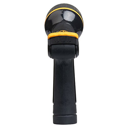 Melnor XT Metal Garden Hose Nozzle; Front Trigger with Flow Control; 8 Watering Patterns; 100% Metal Body with Fully Rubberized Slip Resistant Grip - style: 8-Pattern