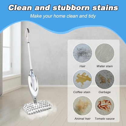 Steam Mop Replacement Pads for Shark S3500 Series S3501 S3601 S3501S S3601C S3550 S3801 S3901 S2901 Steam Pocket Mop,Microfiber Scrub Mop Pads for Deep Cleaning,Reusable and Machine-washable,3 Pack - color: Gray