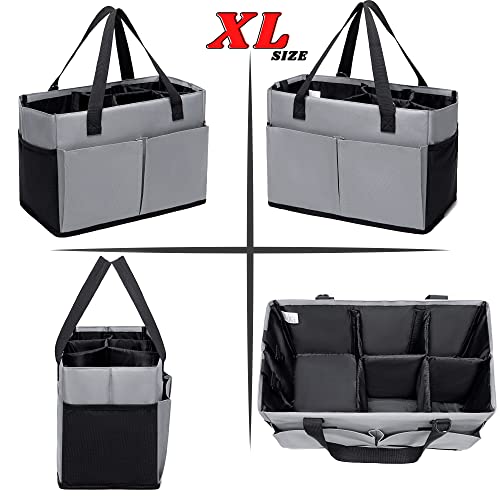 Cleaning Caddy with Handle and Shoulder Strap Organizer for Cleaning Supplies