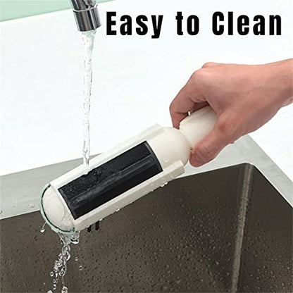 2023 New Pet Hair Remover Roller - Reusable and Washable for Dog/Cat Fur - Best for Couch and Furniture (A-White) - color: A-white