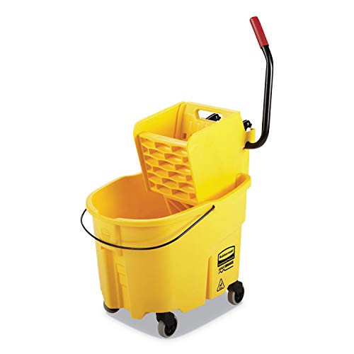 Rubbermaid Wringer Bucket 35 Qt Yellow