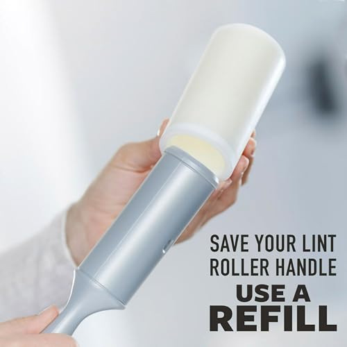 Scotch-Brite Extreme Clean Lint Roller, 50% Stickier*, Heavy Duty for Removing Debris and Pet Hair on Clothes, Furniture, Cars, Offices & More, 2 Pack, 200 Adhesive Sheets Total