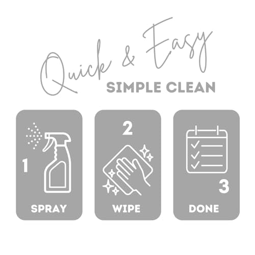 Quick Shine Hardwood Floor Cleaner Daily Care 24oz | Naturally Cleans Dirt & Scuff Marks | Dirt Dissolving, Streak Free, No Rinse & Ready to Use | Spray, Wipe, Done! | Safer Choice Cleaner - size: 24 Fl Oz (Pack of 1), style: 1 Bottle