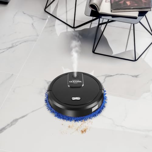 Smart Quiet Mopping Machine Wet & Dry USB Rechargeable | Efficient USB Rechargeable Mop Machine Large Areas with Spray Humidifying Suitable for Home & Office Floors