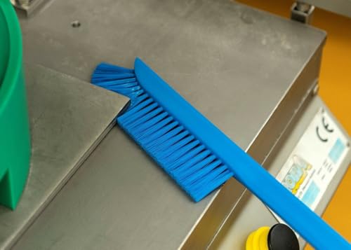 Vikan 41973 Ultra-Slim Cleaning Brush with Long Handle, 23.62" Medium, Blue - color: Multicolor