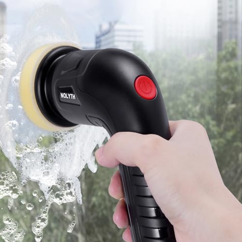 Electric Spin Scrubber Brush Heads Set for NOLYTH Power Spin Scrubber, 6 Pack Replaceable Brush Heads for Cleaning Corners Grout Stain on Stove, Sinks, Tubs, Tiles, Bathroom, Kitchen etc