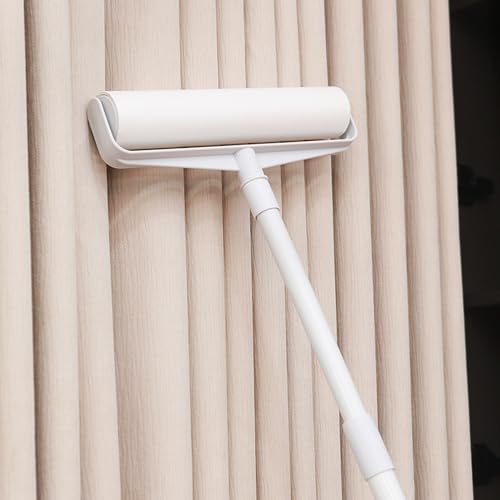 9.45 inch Large Lint Roller Refills Compatible with Delomo PetLovers and Other 9.4'' - 9.5'' Large Lint Rollers for Carpet Floor Pet Hair Remover Refill 60 Sheets per Roll 5 Pack Total 300 Sheets - size: 9.45 inch