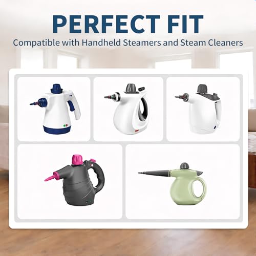 Tidy Monster 12 Pack Microfiber Cloth Covers, Washable Steam Cleaner Accessories Compatible with Bissell Steam Shot 39N7A/39N7V, McCulloch, PurSteam, Wagner & Dupray - color: 12 Pack White