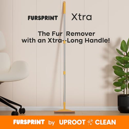 Carpet Rake for Pet Hair Removal – Reusable Cat & Dog Hair Remover Broom with Adjustable 60" Long Handle, Rug Rake Scraper for Carpet, Rugs, Mats, Upholstery & Couch Cleaning - color: Xtra