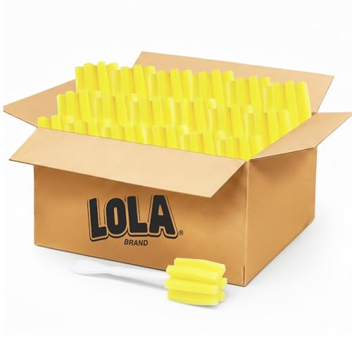 LOLA Glass & Jar Sponge Brush, Star Shaped, 72 Pack, Foam Material, Dishwasher Safe, Non-Scratch, Perfect for Glasses, Mugs, Bottles - size: 72 Pack
