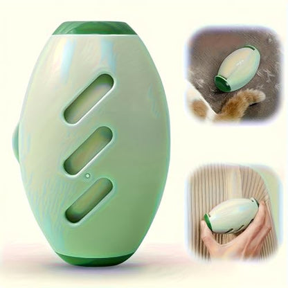 Manual Plush Roller a Reusable and Washable Pet Hair Remover with Durable Plastic Handle Powerful Dust Removal Function Battery Free for Home Use White - color: White
