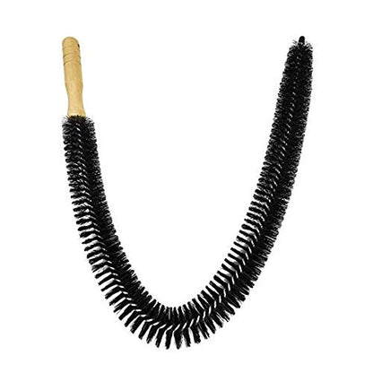 Dryer Vent Cleaner Kit Brush-2 Pack Clothes Lint Trap 30 Inch Long Flexible Pipe Refrigerator Coil Brush