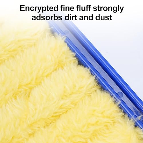 Handheld Vent Brush Blue Tool for Blinds Vents Tracks Cleaning - color: Blue