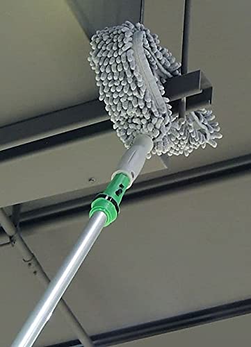 Unger Microfiber Ceiling Fan Duster - style: Ceiling Fan Duster (Gray)