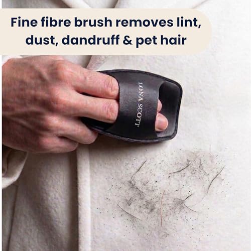 Pocket Lint Brush x2, Reusable Lint Remover & Lint Roller for Clothes, Travel, Pet Hair Remover, Dust & Dandruff