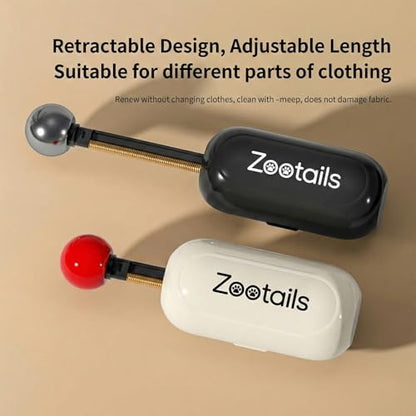 2-in-1 Portable Lint Roller & Fabric Shaver Reusable Gel Sticky Picker & Retractable Metal Scraper Washable Travel Lint Remover for Clothes, Pet Hair, Sweater Pilling (Cream White) - color: Cream White
