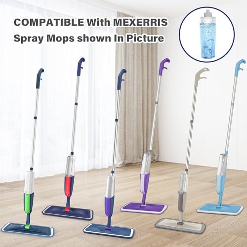 410ML Replacement Bottle for Spray Mop Suitable for MEXERRIS Brand ONLY- MEXERRIS Leak Free Microfiber Spray Wet Mops Refillable Bottle for Floor Cleaning