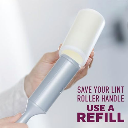 Scotch-Brite Pet Hair Pickup Extra Sticky Lint Roller, Designed for Removing Fur + Fluff on Couches, Clothes, Dog and Cat Beds, & More, 2 Pack, 140 Easy - Tear Adhesive Sheets Total