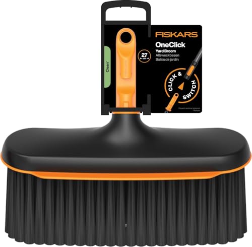 Fiskars OneClick Yard Broom