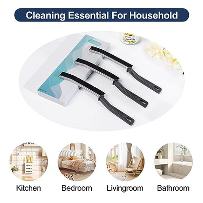 Hard Bristled Crevice Cleaning Brush Bathroom Gap Cleaning Brush | Thin Grout Brush