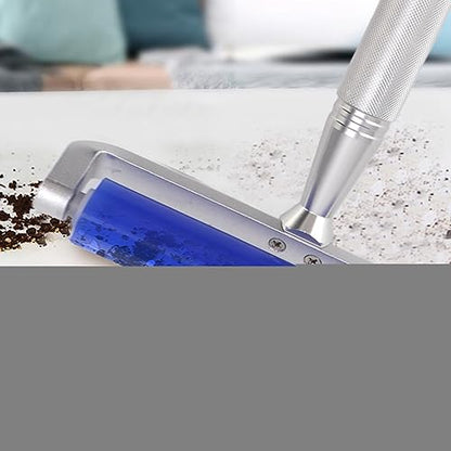 Professional Grade Antistatic Silicone Roller,Glue Silicone Rubber Pasting Tacky Soft Roller 6 Inch Dust Removal Tool with Aluminum Handle for Accurate in Workshops and (25.4cm / 10in) - size: 25.4cm / 10in