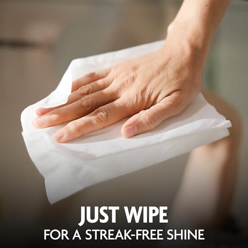 Windex Wipes Glass Cleaning, Pre-Moistened Glass and Surface Wipes to Clean Home Surfaces, Household Essentials, Original Scent, 38 Count (Pack of 6) - size: 38 Count (Pack of 6)