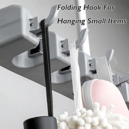 Mop and Broom Rack, Removable Broom Organizer Storage Tool Rack, Can Hold Wet Mops Stainless Steel Can Hold Long Handled Tools/Rakes/Brooms(176x100x49cm) - size: 176x100x49cm