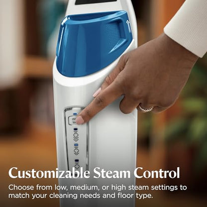 BISSELL Steam Mop 1940A PowerFresh Floor Steam Cleaner for Hard Wood & Tile with Natural Sanitization, Easy Scrubber, Variable Steam, 12” Cleaning Path - style: PowerFresh Steam Mop