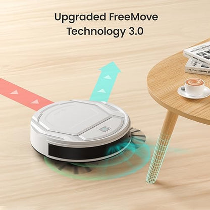 Lefant Robot Vacuum Cleaner, Strong Suction, 120 Mins Runtime, Slim, Low Noise, Automatic Self-Charging, Wi-Fi/App/Alexa Control, Ideal for Pet Hair Hard Floor and Daily Cleaning, M210 - style: M210