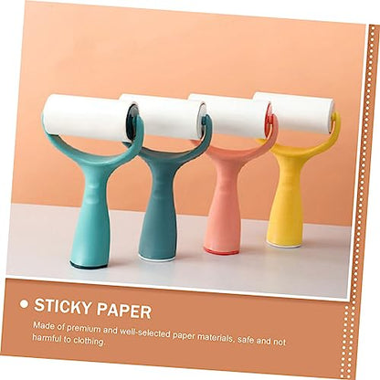 DOITOOL Roller Cloth 8pcs Hair Removal Roll Couch Lint Roller Pet Roller Lint Rollers Clothes Hair Epilator Clean
