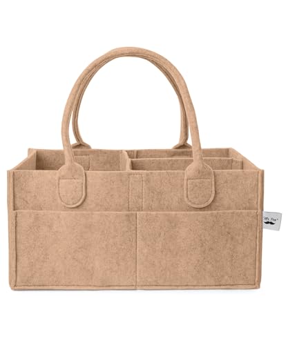 Mr. Pen- Baby Diaper Caddy Organizer, Earthy Clay | Nursery Storage Bin and Car Organizer for Diapers and Baby Wipes - color: Earthy Clay, size: 1 Pack, Regular