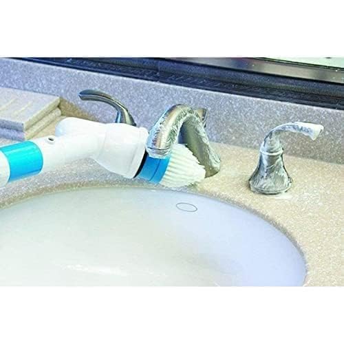 Hurricane Spin Scrubber Cordless Rechargeable Power Scrubber by BulbHead (1 Pack)