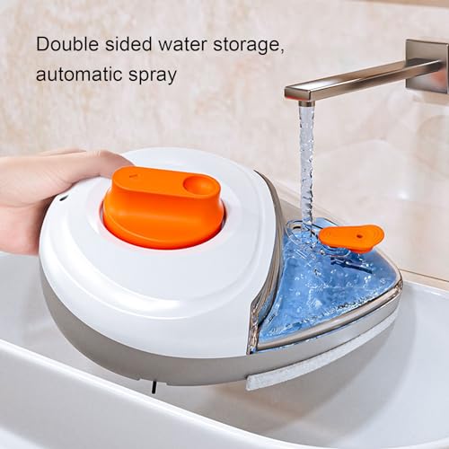 Double Sided Magnetic Window Cleaner - Window Brush Glass Wiper Cleaning Tools, Adjustable Magnetic Glass Cleaner for High Rise Double Car Glazed Windows Thickness