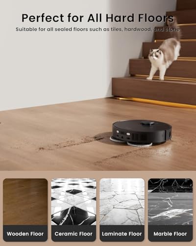 6Pcs Microfiber Mop Cloth Pad for Roborock Q Revo,Qrevo S,Qrevo Pro,Qrevo Master,Qrevo MaxV,QV35A,QV 35S,Qrevo S5V,Qrevo Edge S5A,Qrevo Curv,Saros 10R Robot Vacuum, Washable Mopping Cloth Accessories - color: Qrevo Mop6