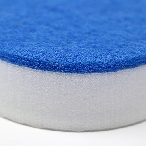 Drill Powered Cleaning Sponges - Magic Eraser with Drill Attachment | High Density Melamine Pads for Bathroom, Kitchen, Grout, Baseboards, Stain Removal | Cordless Power Scrubber Tool