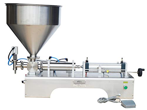 INTBUYING Automatic Paste Liquid Filling Machine for Shampoo Oil Water Perfume 10-100ml One Nozzle