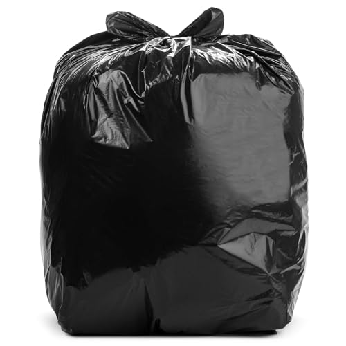 Aluf Plastics RCM-3036X Coex Low Density Blend Star Seal Bag on Coreless Roll, 20-30 Gallon Capacity, 36" Length x 30" Width, 63 lbs Max Load, Black (Pack of 100) - style: 1.5 MIL (eq)