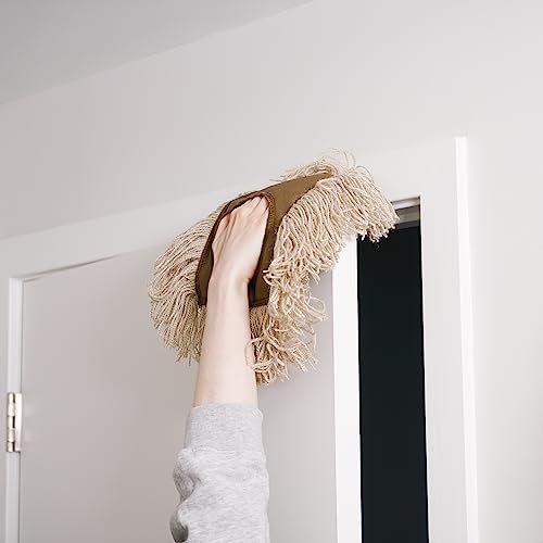 Stanley Home Products Washable Nylon Dry Mop - Removes Dust and Dirt from Surfaces and Hard to Reach Areas (Mop Head) - size: Mop Head