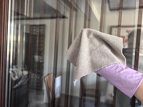 HOPESHINE Microfiber Cleaning Cloth Roll 50-Pack Reusable Paper Towels Washable for Cars Care Wash Supplies Kitchen Dish Rags House Window Cleaning Cloths Lint Free Tear Away Ultra Absorbent (Gray) - color: Gray