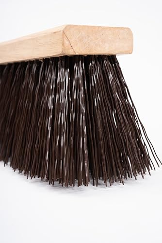 16" Brown Polypropylene Street Broom
