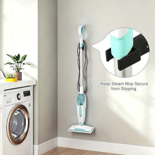 LANMU Wall Mount Holder Compatible with Shark Steam Mop Models S8001, S8002BRN, S8201,S2001, S3501, S1000, Space-Saving Storage Rack