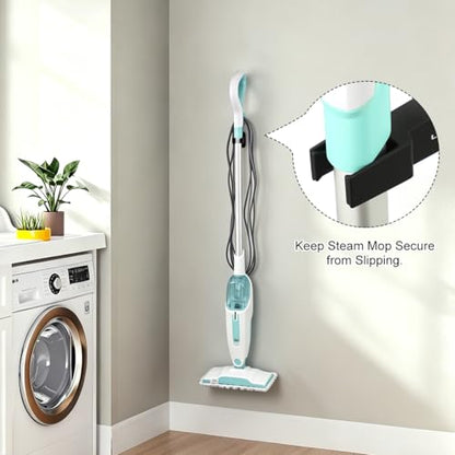 LANMU Wall Mount Holder Compatible with Shark Steam Mop Models S8001, S8002BRN, S8201,S2001, S3501, S1000, Space-Saving Storage Rack